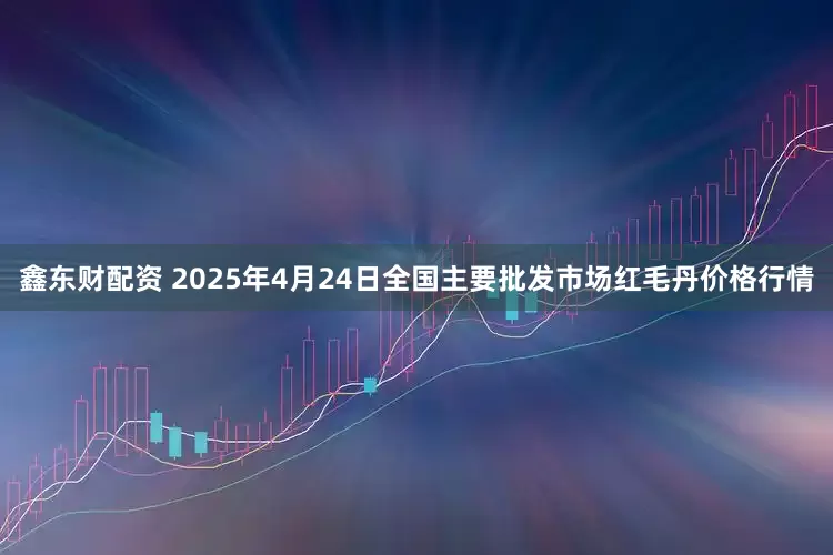 鑫东财配资 2025年4月24日全国主要批发市场红毛丹价格行情